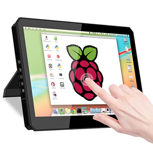 Magedok Touchscreen Monitor, 8 Zoll 1280x720 Display, HDMI Portable Monitor IPS LCD Bildschirm, Kompatibel mit Raspberry Pi 4B/3B+/3B Windows PC von Magedok