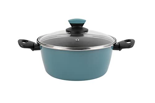 CACEROLA "LOTUS" Ø24CM CON TAPA DE VIDRIO von Magefesa