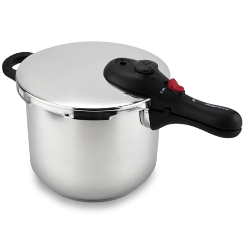 Magefesa DB - Schnellkochtopf 6 Liter, Edelstahl 18/10, Für Alle Herdarten Geeignet, Einschließlich Induktion, 5 Sicherheitssysteme von Magefesa