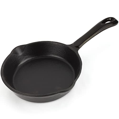 Magefesa Ferro Bratpfanne aus emailliertem Gusseisen, 15,5 cm, hervorragende Wärmespeicherung und -verteilung, kompatibel mit allen Herdarten und Induktionsherden, ofenfest, energieeffizient, Magefesa Ferro Bratpfanne aus emailliertem Gusseisen, 15,5 cm, hervorragende Wärmespeicherung und -verteilung, kompatibel mit allen Herdarten und Induktionsherden, ofenfest, energieeffizient, von Magefesa