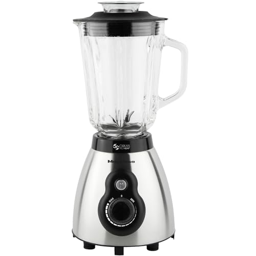 Magefesa Orkan Standmixer, 1000 W, 1,5 l, Geschwindigkeitswähler, Verriegelungssystem, rutschfester Boden, Edelstahlklingen Magefesa Orkan Standmixer, 1000 W, 1,5 l, Geschwindigkeitswähler, Verriegelungssystem, rutschfester Boden, Edelstahlklingen von Magefesa