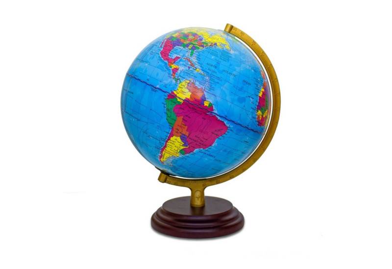 Magellan Expedition Globus Cimbria Leuchtglobus Tischglobus 25 cm Globus politischem Kartenbild von Magellan Expedition