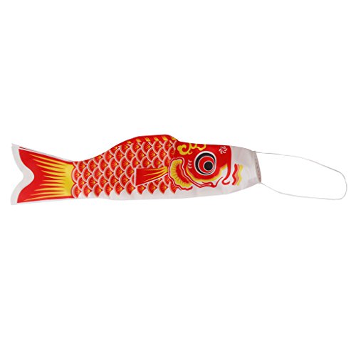 MagiDeal 100cm Japanische Windsack Karpfen Flagen Koinobori Segelfisch Fischwind Streamer von MagiDeal