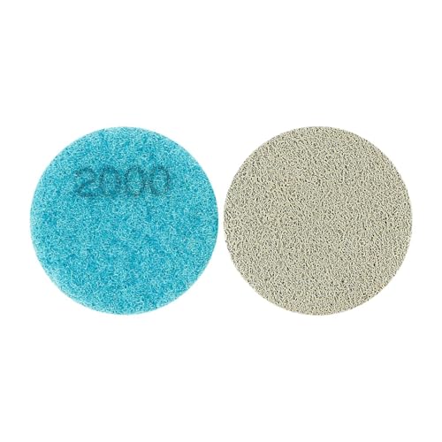 MagiDeal 2 Stück Polierpucks zum Polieren von Betonböden, professionelles 5 cm Reinigungspad zum Entfernen von Beschichtungen aus Beton und Metalloberflächen, 2000 Maschen MagiDeal 2 Stück Polierpucks zum Polieren von Betonböden, professionelles 5 cm Reinigungspad zum Entfernen von Beschichtungen aus Beton und Metalloberflächen, 2000 Maschen von MagiDeal