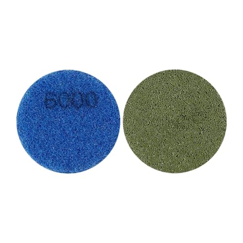 MagiDeal 2 Stück Polierpucks zum Polieren von Betonböden, professionelles 5 cm Reinigungspad zum Entfernen von Beschichtungen aus Beton und Metalloberflächen, 6000 Maschen MagiDeal 2 Stück Polierpucks zum Polieren von Betonböden, professionelles 5 cm Reinigungspad zum Entfernen von Beschichtungen aus Beton und Metalloberflächen, 6000 Maschen von MagiDeal