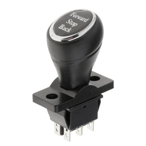 MagiDeal 4x 6 Poliger 3 Positionen Joystick Schalter, Ersatz Auto Putter Schalter, Schubstange X1, mit Fester Platte von MagiDeal