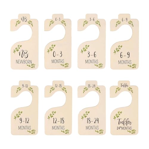 MagiDeal 8 Stück -Schrankteiler, Kleiderbügel-Organizer, Geschenk für Neue Mütter, Kinderzimmer-, hängende Garderobe, Kleiderteiler, Etiketten MagiDeal 8 Stück -Schrankteiler, Kleiderbügel-Organizer, Geschenk für Neue Mütter, Kinderzimmer-, hängende Garderobe, Kleiderteiler, Etiketten von MagiDeal