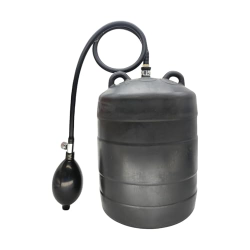 MagiDeal Aufblasbarer Rohrkerben Sanitärtest, einfach zu bedienung, effektiv, professionell praktisch, mit handblasbaren Kugelkautschuk, Dn100 Dn110 von MagiDeal