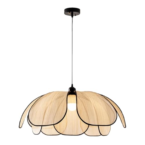 MagiDeal Boho Kronleuchter Hängelampe Blumenförmiges Tropfenlicht, Decke Hängelampe Deckenleuchte für Schlafzimmer, Wohnzimmer, Moderne Blumen Pendelleuchte, Deckenlampe Esszimmer Lampe, 60cm von MagiDeal