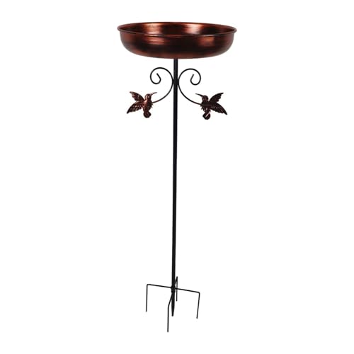 MagiDeal Eisen Vogelbad Schüssel Wasserschale Wildvogel Trinken Vogelbad Geschenk mit Gartenstecker MagiDeal Eisen Vogelbad Schüssel Wasserschale Wildvogel Trinken Vogelbad Geschenk mit Gartenstecker von MagiDeal
