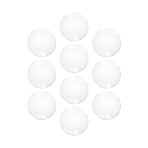 MagiDeal Glas-Cabochons, Kuppelfliesen, Cabochons, Scrapbook-Perlen, halbrund, Flache Rückseite, für die Schmuckherstellung, für Armbänder, 30mm 10St von MagiDeal