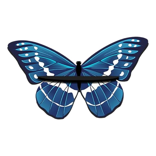 MagiDeal Hölzerne Schmetterling Wandregal Wandhalterung Geschenk Multifunktional Hanging Display Ständer schwimmend Aufbewahrungsregal für Schlafzimmer, Style B MagiDeal Hölzerne Schmetterling Wandregal Wandhalterung Geschenk Multifunktional Hanging Display Ständer schwimmend Aufbewahrungsregal für Schlafzimmer, Style B von MagiDeal