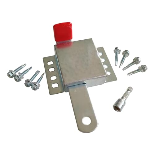 MagiDeal Industrielles Garagentorschloss, Hardware-Zubehör, Innentür-Seitenschloss, Schieberiegel für den Außenbereich, Garten, Hof, Hinterhof MagiDeal Industrielles Garagentorschloss, Hardware-Zubehör, Innentür-Seitenschloss, Schieberiegel für den Außenbereich, Garten, Hof, Hinterhof von MagiDeal