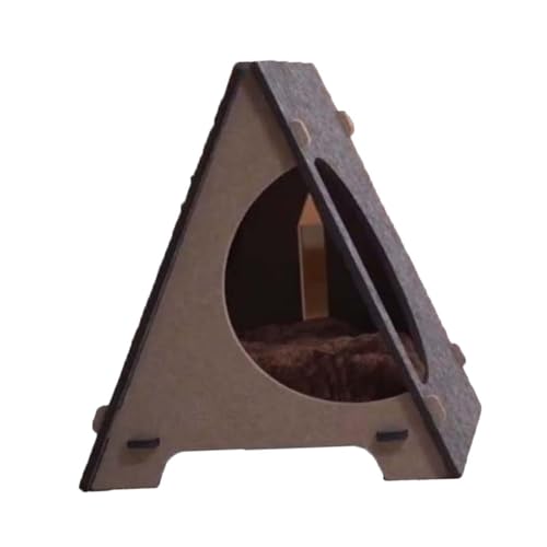 MagiDeal Katzenhaus, Versteckbett, Kratzkissen, Stabiler Möbelschutz, Schleifklauen, Haustiertunnelbett, Filz-Kätzchenhöhle für mehrere Katzen MagiDeal Katzenhaus, Versteckbett, Kratzkissen, Stabiler Möbelschutz, Schleifklauen, Haustiertunnelbett, Filz-Kätzchenhöhle für mehrere Katzen von MagiDeal