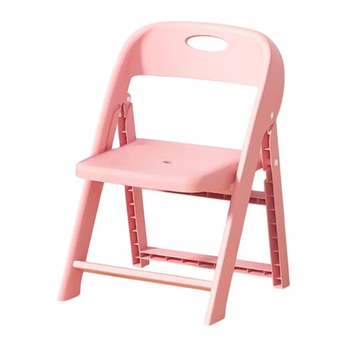 MagiDeal Kinderstuhl Kindersitzstudium Anti -Schlupf Leichtschule Stack Stuhl für Kindergärten Kindergarten Klassenzimmer, Rosa von MagiDeal