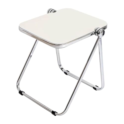MagiDeal Klappbarer Tabletttisch, Esstisch-Tabletttisch, praktischer, Kleiner Mehrzweck-Klapptisch, Kleiner Schreibtisch für Schlafzimmer und Büro, Weiß von MagiDeal