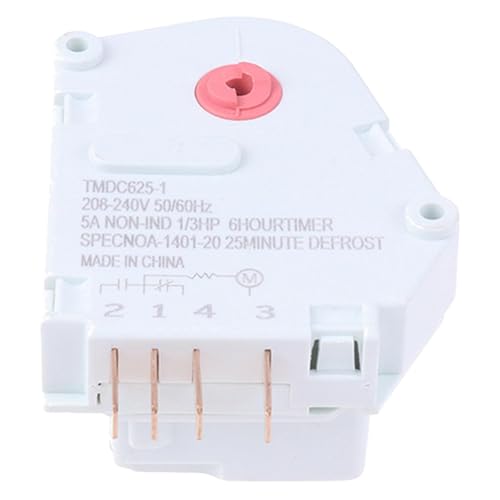 MagiDeal Kühlschrank Defrost Timer Elektronisch Leichtes multifunktionales Abtau -Timing -Controller -Kühlschrank Ersatz für Zuhause von MagiDeal