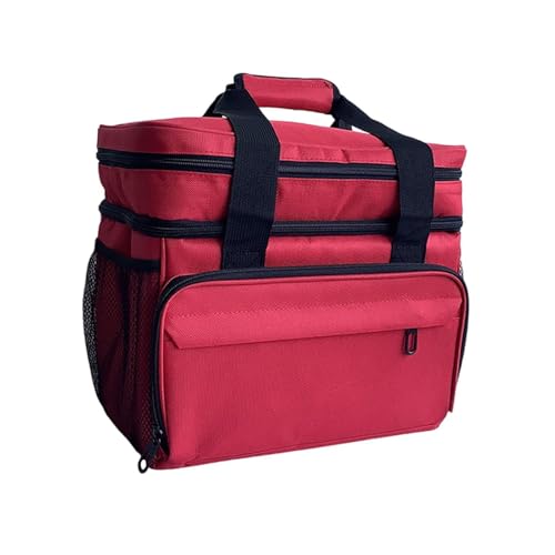 MagiDeal Medikamenten Organizer, Leer, Erste Hilfe Tasche, Glatter Reißverschluss, Tragbare Aufbewahrungstasche, Erste Hilfe Box für Die Familie, Rot MagiDeal Medikamenten Organizer, Leer, Erste Hilfe Tasche, Glatter Reißverschluss, Tragbare Aufbewahrungstasche, Erste Hilfe Box für Die Familie, Rot von MagiDeal