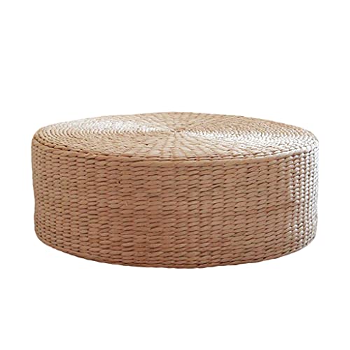 MagiDeal Natürliches Stroh Bodenkissen Boho, Rattan Sitzkissen, Tatami Handgewebtes Bodenkissen Sitzpouf, Bodenmatte für Yoga, Wohnzimmer, Schlafzimmer, Balkon, Zen, Patio, 40x40x10cm MagiDeal Natürliches Stroh Bodenkissen Boho, Rattan Sitzkissen, Tatami Handgewebtes Bodenkissen Sitzpouf, Bodenmatte für Yoga, Wohnzimmer, Schlafzimmer, Balkon, Zen, Patio, 40x40x10cm von MagiDeal
