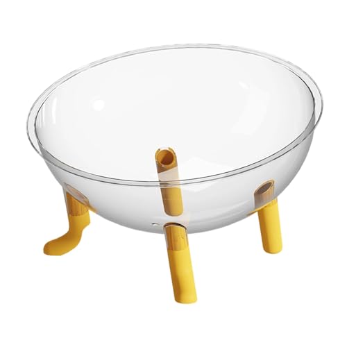 MagiDeal Raumkapsel für Haustiere, Katzenbett, Spielzeug, Haustierzubehör, vielseitig, leicht zu reinigen, leichtes Geschenk, Acrylkuppel, Kätzchen-Schlafnest, Gelb MagiDeal Raumkapsel für Haustiere, Katzenbett, Spielzeug, Haustierzubehör, vielseitig, leicht zu reinigen, leichtes Geschenk, Acrylkuppel, Kätzchen-Schlafnest, Gelb von MagiDeal