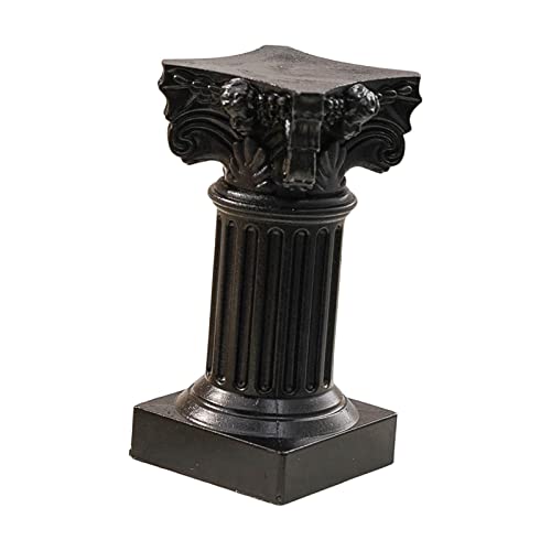 MagiDeal Römische Säule Statue Sockel Kerzenständer Indoor e Outdoor Home Party Küche Garten Dekoration Geschenke Foto Requisite, Schwarz von MagiDeal