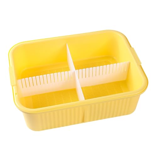 MagiDeal Schildkröten-Badebecken, Schildkröten-Badewanne, Schildkröten-Zuchtbox, Reptilienbecken für Schildkröten, Gelb MagiDeal Schildkröten-Badebecken, Schildkröten-Badewanne, Schildkröten-Zuchtbox, Reptilienbecken für Schildkröten, Gelb von MagiDeal