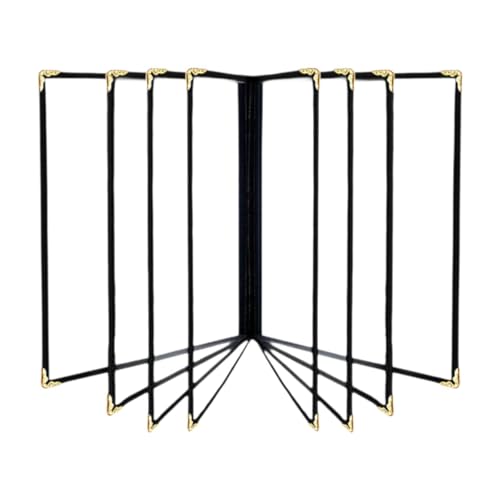 MagiDeal Speisekartenhüllen für Restaurants, Halter, Menühülle für Weinkarten, Getränkekarten, Ordner, 24,4 x 32,3 cm, für Hotels, Hochzeiten, Cafés, 8 Seiten 16 MagiDeal Speisekartenhüllen für Restaurants, Halter, Menühülle für Weinkarten, Getränkekarten, Ordner, 24,4 x 32,3 cm, für Hotels, Hochzeiten, Cafés, 8 Seiten 16 von MagiDeal
