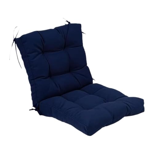 MagiDeal Stuhlkissen Atmungsaktives Polster Ergonomisches Design mit Bändern Weich Und Bequem für Lounge Stühle Gartenmöbel Terrasse Wohnzimmer, Navy Blau MagiDeal Stuhlkissen Atmungsaktives Polster Ergonomisches Design mit Bändern Weich Und Bequem für Lounge Stühle Gartenmöbel Terrasse Wohnzimmer, Navy Blau von MagiDeal