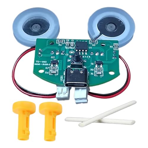 MagiDeal USB-Sprühluftbefeuchter 5V Zerstäubungsplatte Robuste Versuchsausrüstung Mini-Luftbefeuchter DIY-Set USB-Mini-Luftbefeuchter-Set, 7 Stück Gelb MagiDeal USB-Sprühluftbefeuchter 5V Zerstäubungsplatte Robuste Versuchsausrüstung Mini-Luftbefeuchter DIY-Set USB-Mini-Luftbefeuchter-Set, 7 Stück Gelb von MagiDeal