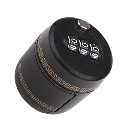 MagiDeal Weinflasche Password Lock Kombinationsschloss Wine Stopper Vacuum Cork mit Zahlenschloss Schwarz MagiDeal Weinflasche Password Lock Kombinationsschloss Wine Stopper Vacuum Cork mit Zahlenschloss Schwarz von MagiDeal