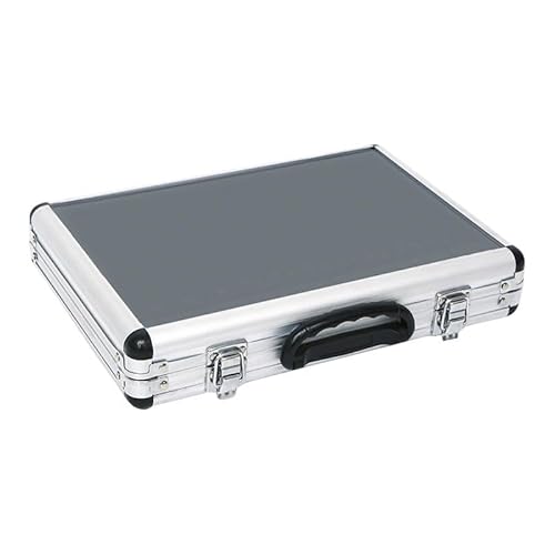 MagiDeal Werkzeugkasten aus Aluminiumlegierung, Aktentasche, robustes Metall mit Schloss, schlagfest, Aufbewahrungskoffer, Aufbewahrungsbox für, MagiDeal Werkzeugkasten aus Aluminiumlegierung, Aktentasche, robustes Metall mit Schloss, schlagfest, Aufbewahrungskoffer, Aufbewahrungsbox für, von MagiDeal