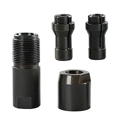 MagiDeal Winkelschleifer-Adapter, langlebig für Geradschleifer-Bohrfutter, Multitool-Passform, vielseitig einsetzbar, universelles M10-Gewinde zum Polieren, 6mm+3mm von MagiDeal