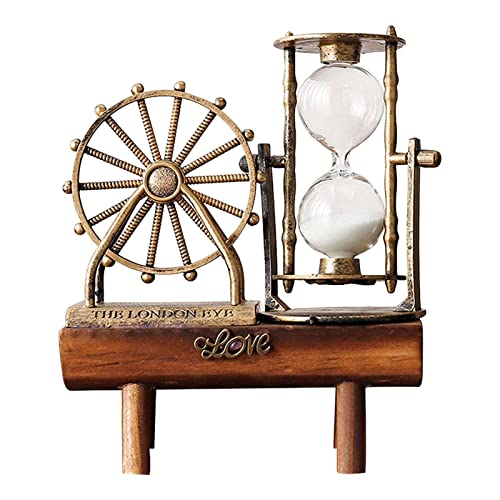 MagiDeal dekorative Sanduhr, Sanduhr, einzigartiges Vintage-Stil-Metallkunst-Sanduhr für, Schreibtisch, Heimdekoration, Geburtstagsgeschenk MagiDeal dekorative Sanduhr, Sanduhr, einzigartiges Vintage-Stil-Metallkunst-Sanduhr für, Schreibtisch, Heimdekoration, Geburtstagsgeschenk von MagiDeal