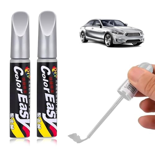 Auto Lackstift, Auto Reparatur Lack Auto Pinsel, Lackreparaturstift Auto Reparatur, Lackstift Auto,Autokratzer Reparaturmittel,Lackstift Auto Lack Reparatur für Auto Kratzer Reparatur, 2 Stück(Silber) Auto Lackstift, Auto Reparatur Lack Auto Pinsel, Lackreparaturstift Auto Reparatur, Lackstift Auto,Autokratzer Reparaturmittel,Lackstift Auto Lack Reparatur für Auto Kratzer Reparatur, 2 Stück(Silber) von MagiSel