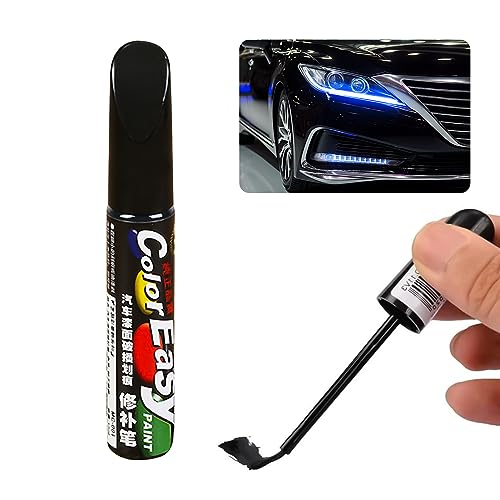 Auto Lackstift, Auto Reparatur Lack Auto Pinsel, Lackreparaturstift Auto Reparatur,Lackstift Auto,Autokratzer Reparaturmittel,Lackstift Auto Lack Reparatur für Auto Kratzer Reparatur, 1 Stück(Schwarz) von MagiSel