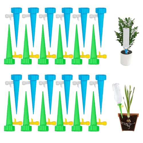 Automatisch Bewässerung Set, 20 Stück Einstellbar Bewässerungssystem Bewässerung Pflanzen, Bewässerungssystem Pflanzen zur Blumen oder Gemüse im Innenbereich für den Außenbereich Garten Balkon von MagiSel