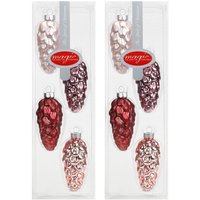 MAGIC by Inge Christbaumschmuck "Magic - Avenue of Romance", (Set, 8 tlg.), Zapfen aus Glas von Magic By Inge