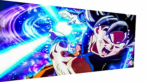 Magic Canvas Art - Bilder Dragon Ball Z DBZ Son Goku Leinwandbild 1- teilig Hochwertiger Kunstdruck modern Wandbilder Wanddekoration Design Wand Bild, Größe: 75 x 50 cm von Magic Canvas Art