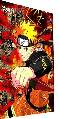 Magic Canvas Art Naruto Anime Leinwandbild 1- teilig Hochwertiger Kunstdruck Wandbilder – B8408, Material: Acrylglas, Größe: 60 x 40 cm von Magic Canvas Art