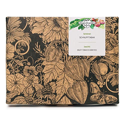 Schnupftabak - Samen-Geschenkset mit 3 Tabaksorten zur Herstellung einer zünftigen Prise Schnupftabak - Samen-Geschenkset mit 3 Tabaksorten zur Herstellung einer zünftigen Prise von Magic Garden Seeds