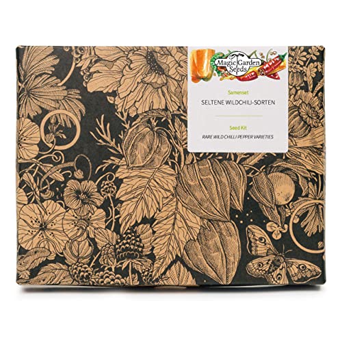 Seltene Wildchili-Sorten - Samen-Geschenkset mit 2 sehr ursprünglichen scharfen Chilisorten Seltene Wildchili-Sorten - Samen-Geschenkset mit 2 sehr ursprünglichen scharfen Chilisorten von Magic Garden Seeds