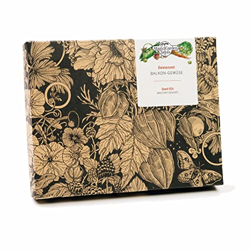 Balkon-Gemüse - Samen-Geschenkset mit 7 Sorten für den Anbau in Töpfen auf kleiner Fläche Balkon-Gemüse - Samen-Geschenkset mit 7 Sorten für den Anbau in Töpfen auf kleiner Fläche von Magic Garden Seeds