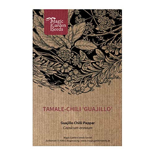 Tamale-Chili 'Guajillo' (Capsicum annuum) - ca. 10 Samen von Magic Garden Seeds