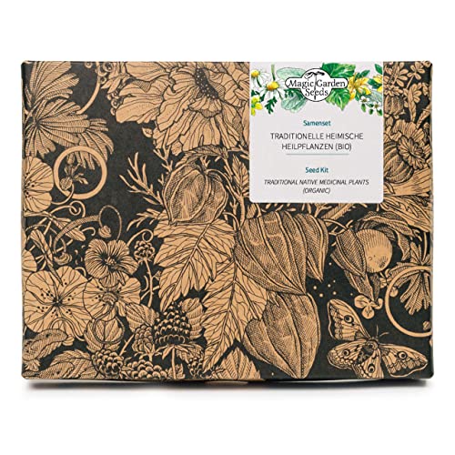 Traditionelle heimische Heilpflanzen (Bio) - Samen-Geschenkset mit 6 europäischen, alten Heilkräutern für den Arzneigarten Traditionelle heimische Heilpflanzen (Bio) - Samen-Geschenkset mit 6 europäischen, alten Heilkräutern für den Arzneigarten von Magic Garden Seeds
