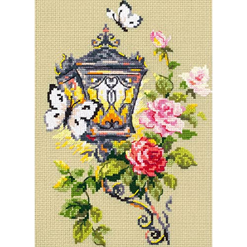 Magic Needle 100-044 ZW Licht der Faszination Kreuzstichset mit Zählmuster Zweigart Edition, Baumwolle, multifarbig, 17x23cm Magic Needle 100-044 ZW Licht der Faszination Kreuzstichset mit Zählmuster Zweigart Edition, Baumwolle, multifarbig, 17x23cm von Magic Needle