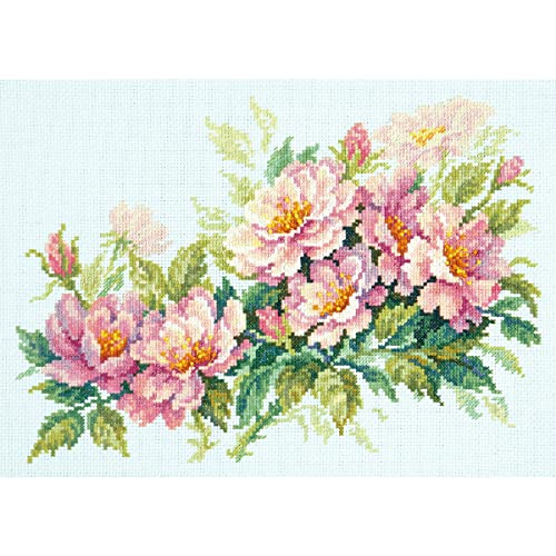 Magic Needle 210-268 ZW Rosa Hagebutte Kreuzstichset mit Zählmuster Zweigart Edition, Baumwolle, multifarbig, 30x20cm Magic Needle 210-268 ZW Rosa Hagebutte Kreuzstichset mit Zählmuster Zweigart Edition, Baumwolle, multifarbig, 30x20cm von Magic Needle