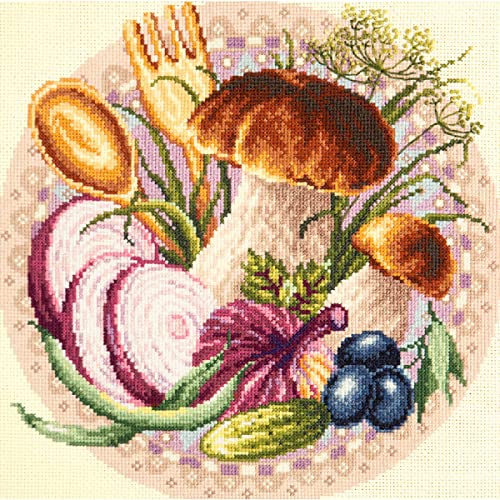 Magic Needle 54-03 ZW Lieblingssnack Kreuzstichset mit Zählmuster Zweigart Edition, Baumwolle, multifarbig, 27x27cm Magic Needle 54-03 ZW Lieblingssnack Kreuzstichset mit Zählmuster Zweigart Edition, Baumwolle, multifarbig, 27x27cm von Magic Needle