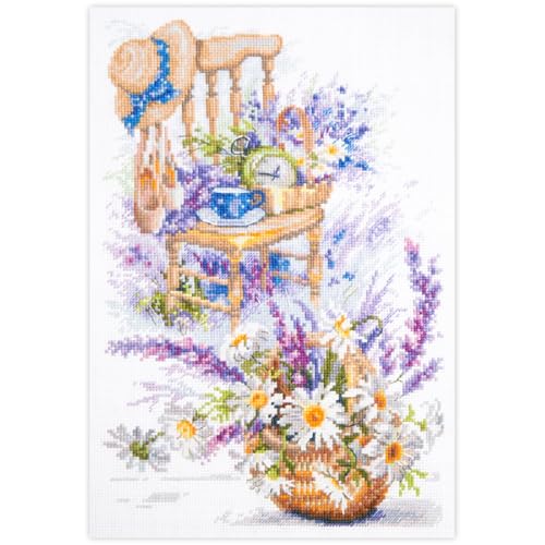 Magic Needle Zweigart Edition Kreuzstich Set Dorf Wochenende Zählmuster von Magic Needle