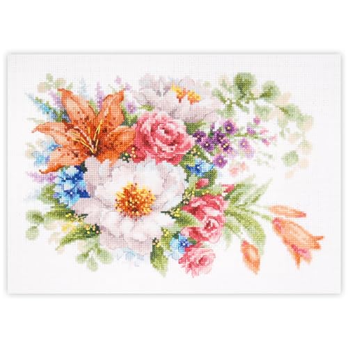 Magic Needle Zweigart Edition Kreuzstich Set Zarte Blumen Zählmuster Magic Needle Zweigart Edition Kreuzstich Set Zarte Blumen Zählmuster von Magic Needle