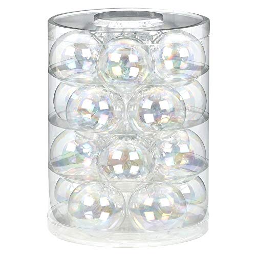 MAGIC Weihnachtskugeln Glas 6cm 20 STK. Christbaumkugeln Farbe: Iris transparent von Magic: The Gathering